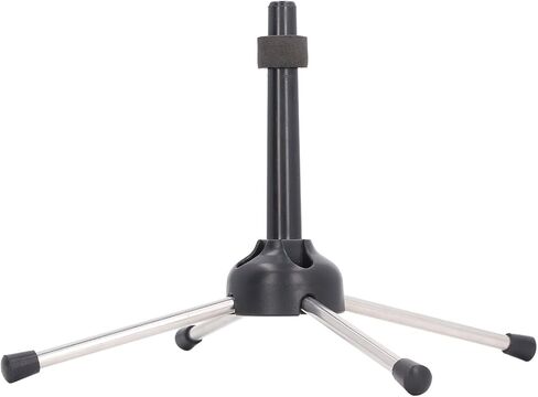Clarinet Stand Foldable Compact Lightweight Adjustable Support for Wind Instruments Like Clarinet Oboe and Flute Black Silver in Kuwait