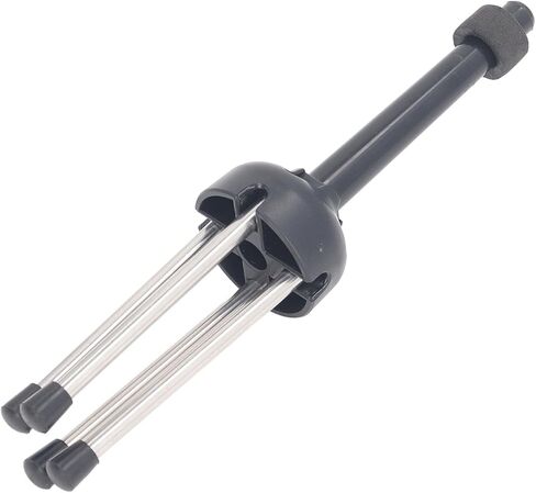 Clarinet Stand Foldable Compact Lightweight Adjustable Support for Wind Instruments Like Clarinet Oboe and Flute Black Silver in Kuwait