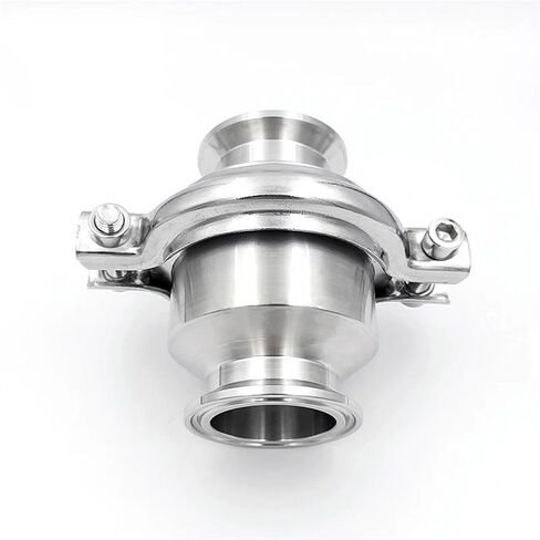 Stainless Steel 304 Tri Clamp Check Valve - One Way Flow Valve for 3/4'' to 3'' Pipes,1pcs(63mmx77.5) in Saudi Arabia