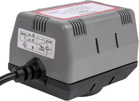 صمام كروي نحاسي مزود بمحرك 1/2 بوصة 3/4 بوصة 1 بوصة صمام إيقاف كهربائي AC220V ثنائي الاتجاه مع ملف مروحة VC6013 (0.5 بوصة) in Kuwait