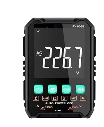 Digital Multimeter Electrician Tester for DC/AC Voltage Capacitance Ohm Hz Multitester(FY106A) in Kuwait