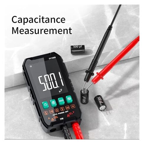 Digital Multimeter Electrician Tester for DC/AC Voltage Capacitance Ohm Hz Multitester(FY106A) in Kuwait