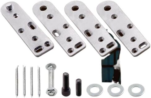 Heavy Duty 500 Ibs Invisible Door Hidden Secret Bookcase Door Pivot Hinge Kit in Kuwait