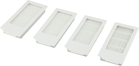 من أجل ECOVACS لسلسلة DEEBOT N20 (N20، N20 PLUS، N20 PRO PLUS) فلتر مكنسة كهربائية، قطع غيار عالية الأداء لشعر الحيوانات الأليفة والغبار، ورق فلتر أبيض in Kuwait