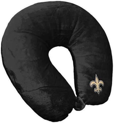 Northwest NFL New Orleans Saints Neck Pillow, 12" x 13", Black in Kuwait