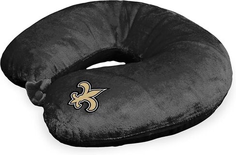 Northwest NFL New Orleans Saints Neck Pillow, 12" x 13", Black in Kuwait