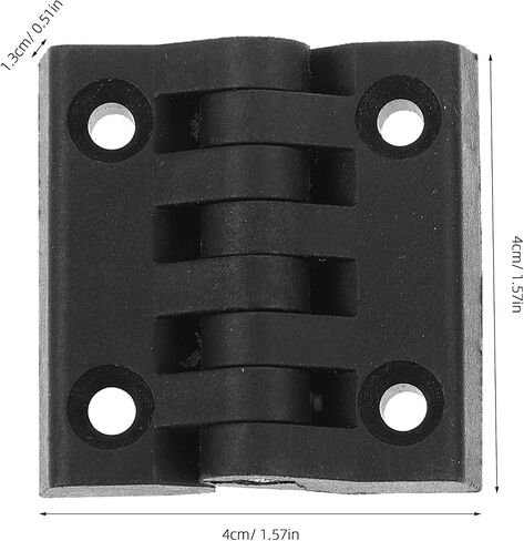 20pcs Plastic Electrical Cabinet Door Hinges Heavy Duty Screw Mount Hinges Easy Installation Smooth Operation for Distribution Box Doors in Kuwait