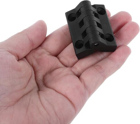20pcs Plastic Electrical Cabinet Door Hinges Heavy Duty Screw Mount Hinges Easy Installation Smooth Operation for Distribution Box Doors in Kuwait