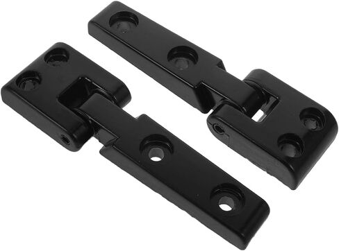 Uonlytech 2pcs Heavy Duty Forklift Hood Hinge Kit for Compatible Engines Metal Engine Cover Hardware with Dual Shaft for Smooth Operation in Industrial Equipment in Kuwait