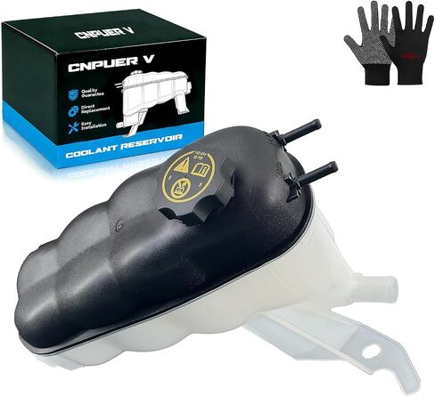 Engine Coolant Overflow Reservoir Tank with Sensor & Cap, Filling Glove 1999-2007 for Chevy Silverado 1500 HD Suburban Tahoe 2002-2006 for Cadillac Escalade for GMC Yukon Sierra in Saudi Arabia