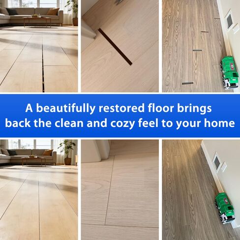 Heavy Duty Floor Gap Fixer Tool, Professional Vinyl Floor Gap Repair Tool for Laminate Flooring, 45° Striking Surface & Enhanced Suction Cup, Includes 5pcs Extra Sticky Pads in Kuwait