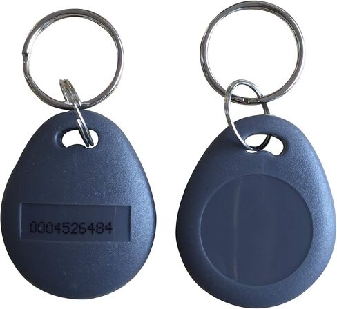 YARONGTECH-RFID ID card keytag 125Khz Key Tag Keyfob Proximity Token key fobs Chain (pack of 100) in Kuwait