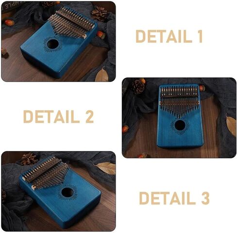 Beginners Kalimba Practical Kalimba 17 Key Metal Keyboard For Beginners in Kuwait