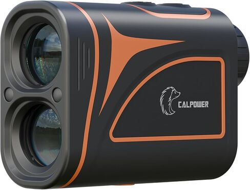 Golf & Hunting Rangefinder with Rechargeable Battery, 5/1200Y Camo Laser Range Finder 7X Magnification, Distance/Angle/Speed/Scan Multi Functional Waterproof Rangefinder with Case in Kuwait