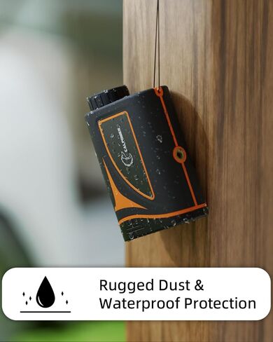 Golf & Hunting Rangefinder with Rechargeable Battery, 5/1200Y Camo Laser Range Finder 7X Magnification, Distance/Angle/Speed/Scan Multi Functional Waterproof Rangefinder with Case in Kuwait