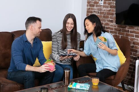 ROLL'EAT ® Boc'n'Roll 2 وحدة حزمة اللون الأزرق | حقيبة ساندويتش قابلة لإعادة الاستخدام | حاوية ساندويتش | حقيبة طعام صديقة للبيئة | غلاف ساندويتش قابل لإعادة الاستخدام وقابل للغسل in Kuwait