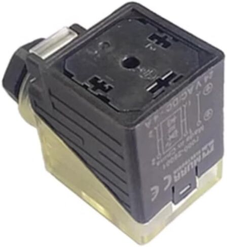 1 قطعة DC24V الملف اللولبي صمام التوصيل 7000-29021 شفاف مع الضوء 3129020 ثلاثة أقدام in Kuwait