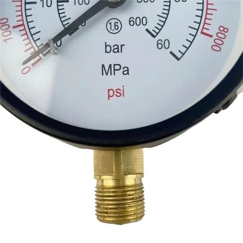 0-60Mpa Pressure Gauge for S60h S70h S80h Injector Nozzle Tester, 0-8000Psi Pressure Meter Testing Tool in Saudi Arabia