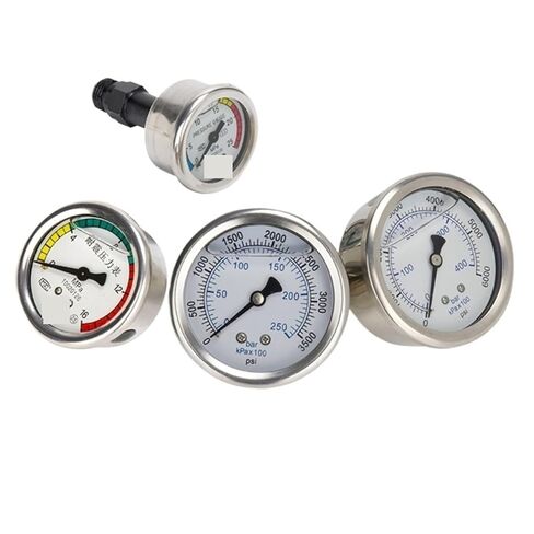 1pcs Pressure Washer Gauge with M14 Quick Connect Pressure Gauge for Washer Car Wash- Machine Pump(0 to 250ba) in Saudi Arabia