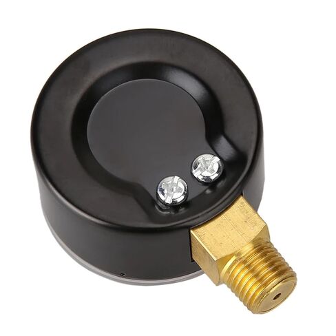 1 قطعة 50 مللي متر 0-15 PSI مقياس 1/4 BSPT أسفل جبل قياس ضغط المياه قياس ضغط الهواء لاختبار ضغط الهواء زيت الماء in Kuwait