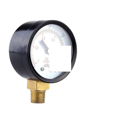 1pc Portable Dual Scale Dial Gauge 1/4" NPT -30HG/0PS Vacuum Pressure Meter Gauge Manometer 2" Dial Display Digital Pressure Gauge in Kuwait