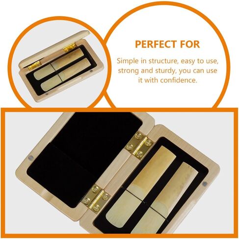 حامل حافظة من القصب الخشبي المحمول من YARNOW لقصبتين للتنظيم أثناء التدريب أو الأداء in Kuwait