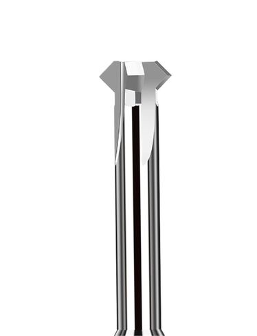 Carbide Chamfer Milling Cutter Tungsten Steel Chamfering Cutter Upper Lower Chamfer Metal Milling Cutter(120 Degree,UNCOATED_D14X75L) in Kuwait