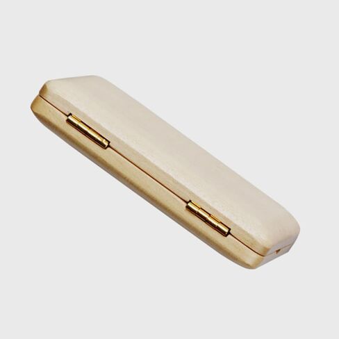 Beaupretty Portable Wood Oboe Reed Case Holder Box Can Hold 2 Oboe Reeds Compact Storage for Instrument Accessories in Kuwait