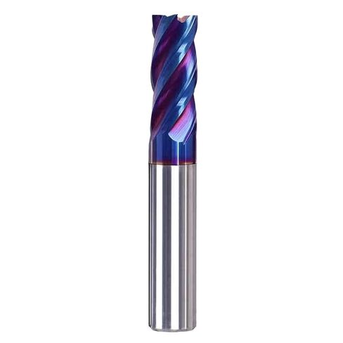 HRC65 END Mill 4 Flutes 1,2,3,4,6,7,8,9,10,11,12,14,16,18,20MM Square Router Bit Tungsten Carbid Milling Cutter(20X45X20X100) in Kuwait