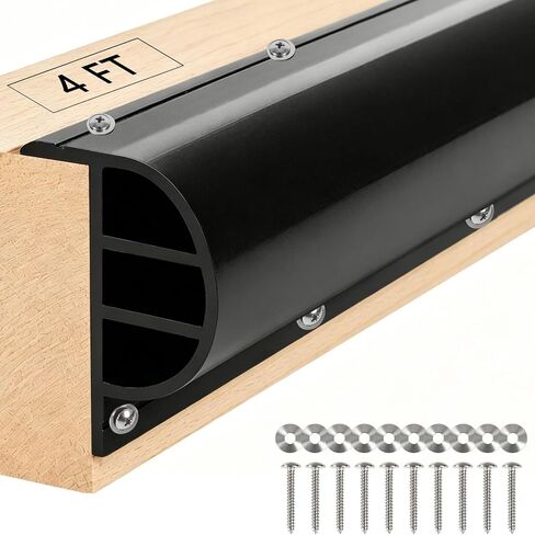 Dock Bumpers 4FT/12FT/16FT/24FT, Boat Dock Bumpers for Edging with Stainless Steel Screws and Washers, Dock Fenders Boat Dock Guards P-Profile Heavy Wall for Edge Protection 1/3/4/6 Pack Multi Color in Kuwait