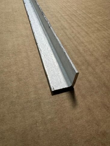Generic 1/8"" Stainless Steel Angle x 1"" x 1"" x 48"" Length, 304/304L Stainless Steel, Gray in Kuwait