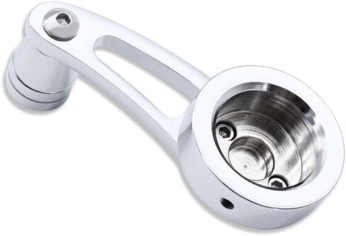 Universal 3" Window Crank Handle Kit For GM Chevy Ford Chrysler Pontiac Cadillac Mopar Hot Rods & Classics Chrome Aluminum Pair in Kuwait