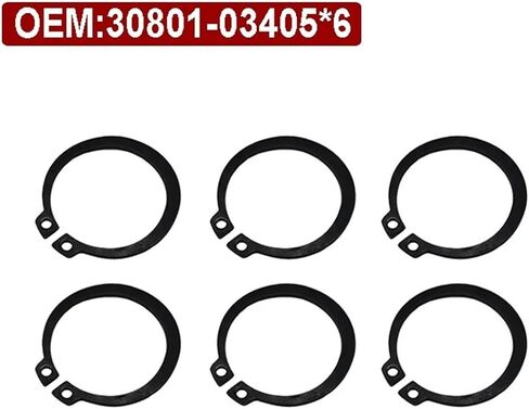 Replacement parts 6PCS Circlips D34 Fit for 520 550 OE 30801-03405(8pcs) in Kuwait