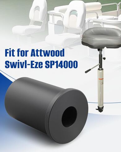 ANODZU SP-14000 Boat Seat Rod Adapter Bushing Fit for Attwood Swivl-Eze SP14000 Series 3/4 Inch Pin Boat Seat Pedestal Kit, Converts 1.77 Inch Bases Accepts 3/4 Inch Boat Seat Pin Post 2 Pcs in Kuwait