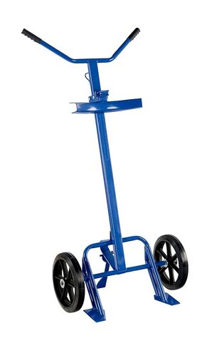 Vestil DBT-1200 شاحنة برميل/طبل فولاذية مع عجلات مطاطية من الصلب 20-1/4 بوصة. × 29 بوصة. × 60 بوصة. 800 رطل. القدرة الزرقاء in Kuwait
