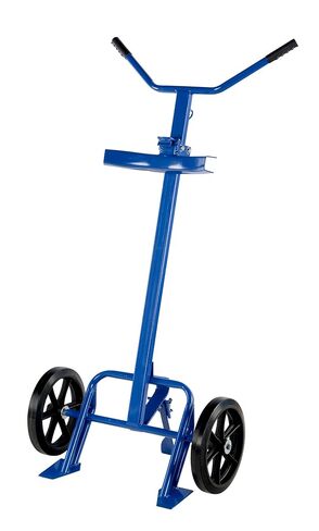Vestil DBT-1200 شاحنة برميل/طبل فولاذية مع عجلات مطاطية من الصلب 20-1/4 بوصة. × 29 بوصة. × 60 بوصة. 800 رطل. القدرة الزرقاء in Kuwait