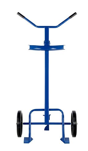 Vestil DBT-1200 شاحنة برميل/طبل فولاذية مع عجلات مطاطية من الصلب 20-1/4 بوصة. × 29 بوصة. × 60 بوصة. 800 رطل. القدرة الزرقاء in Kuwait