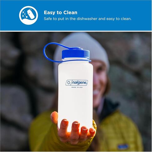 Nalgene HDPE 16 أوقية واسعة الفم زجاجة ماء خالية من BPA in Kuwait