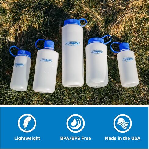 Nalgene HDPE 16 أوقية واسعة الفم زجاجة ماء خالية من BPA in Kuwait