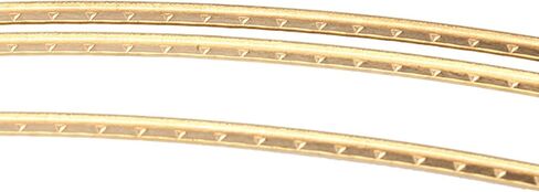 Yibuy 1.5mm Wide Brass Mandolin Fretwire DIY Musical Instrument Repair Accessories in Kuwait