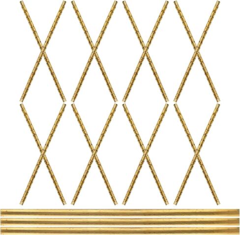 Healifty 19pcs Classical Guitar Fret Wire Set, White Copper Brass Fretwires for Acoustic Electric Guitar Fingerboard, 2.2mm Thickness Suitable for 19/20 Frets Replacement and Repair in Kuwait