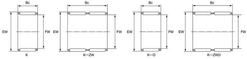 High Speed K151910 Needle Roller Bearing Radial and Cage Assemblies 29242/15 Bearings K15x19x10 in Kuwait
