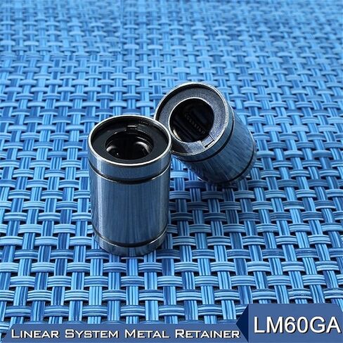 TMP1105 1 قطعة LM60GA الخطي الكرات LM60UU CNC المعادن الصلب التجنيب جلبة رمح 60 مللي متر تحمل 60x90x110 مللي متر الدقة in Kuwait