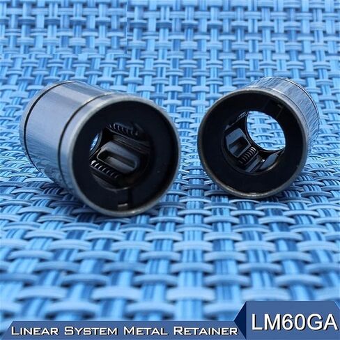 TMP1105 1 قطعة LM60GA الخطي الكرات LM60UU CNC المعادن الصلب التجنيب جلبة رمح 60 مللي متر تحمل 60x90x110 مللي متر الدقة in Kuwait