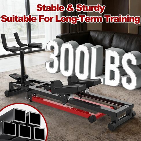 Pro Leg Stretcher, Leg Stretch Training Machine Heavy Duty Steel Frame Leg Splits Stretcher Training Leg Splitter Gym Gear Fitness Equipment for Home Yoga Gym Fitness in Kuwait