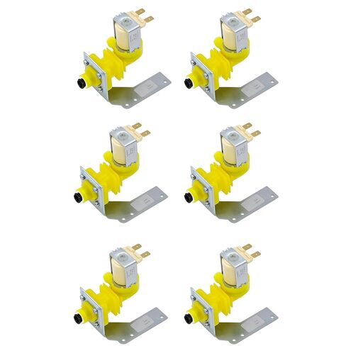 SEIWEI 6 Packs 000009120 000008487 Ice Machines Water Inlet Valve 120V 60HZ 5W Compatible with Manitowoc SY0454A, ID0302A IY0304A, IY0305W, IY0524A Replace 000009123 000008487 in Kuwait