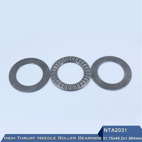 TMP1105 NTA2031 + TRA 5Pcs Inch Thrust Needle Roller Bearing with 2 TRA2031 Washers TC2031 NTA 2031 Bearings 31.75mm x 49.2mm 1.9837mm in Kuwait
