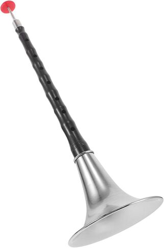 Alasum Suona Horn D Key المحمولة أداة النفخ الخشبية الصينية التقليدية للمبتدئين مع جسم راتنج يشبه خشب الأبنوس وجرس مطلي بالفضة، قوة عالية مضادة للتآكل لممارسة الرياح in Kuwait