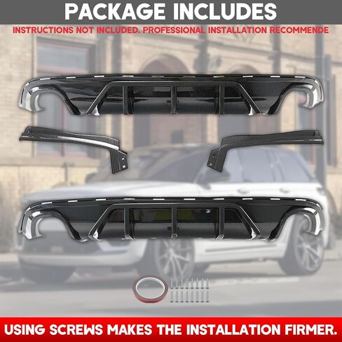 Front Bumper Lip Splitter Spoiler Compatible with Jeep Grand Cherokee SRT (2014-2021)/ Trackhawk (2018-2021) Air Dams Chin Spoiler Grand Cherokee SRT Accessories (Gloss Black, Front Lip) in Saudi Arabia