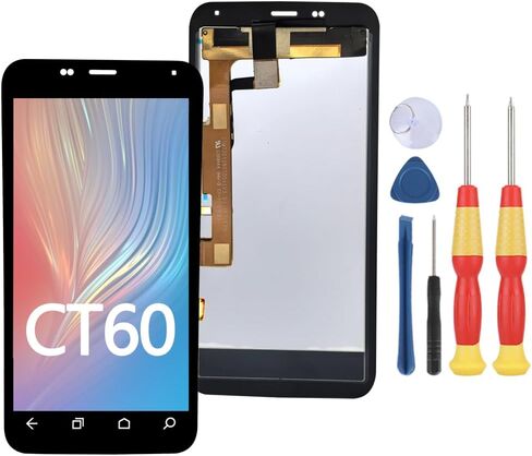 LCD Display Compatible with Honeywell CT60 LCD Display Touch Screen Assembly Repair Replacement Parts with Tools. in Kuwait